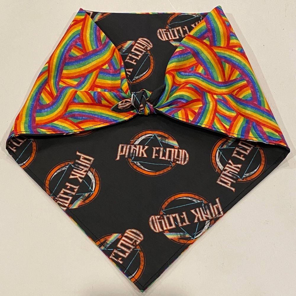 Vibrant Multicolor Pocket Square by Pink Floyd